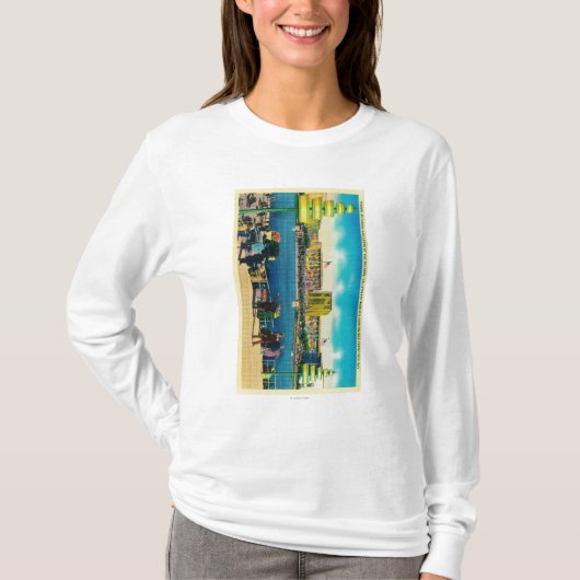 Federaal gebouw en nationale meren t-shirt (Voorkant)