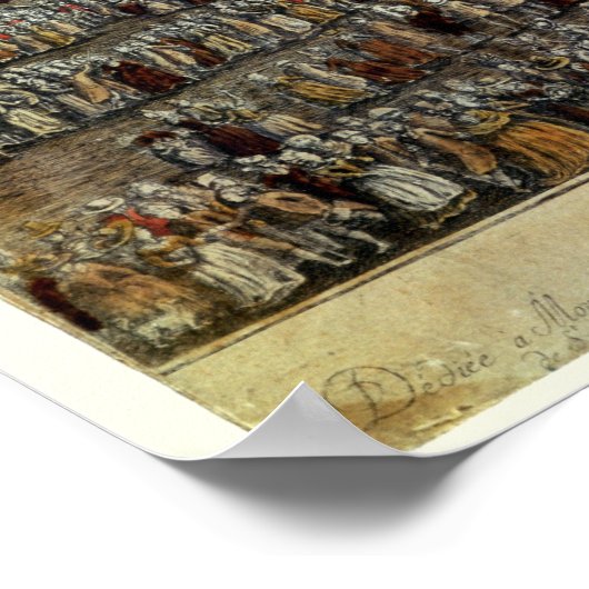 Federaal kamp te Lyon, 30 mei 1790 Poster (Hoek)