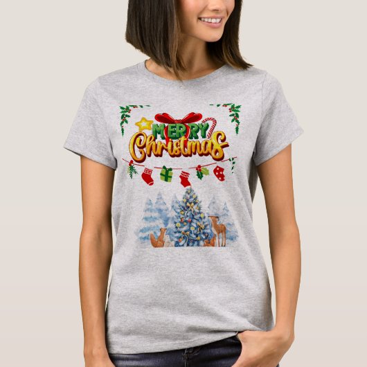 Federaal Kerstfeest T-shirt (Voorkant)