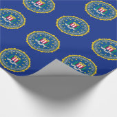 Federaal Onderzoeksbureau Cadeaupapier (Hoek)