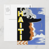  federaal theaterproject Haiti Harlem WPA Briefkaart (Voorkant / Achterkant)
