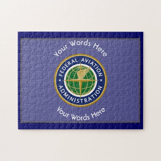 Federal Aviation Administration Shield Legpuzzel (Horizontaal)