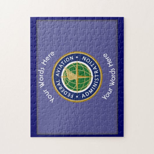Federal Aviation Administration Shield Legpuzzel (Verticaal)