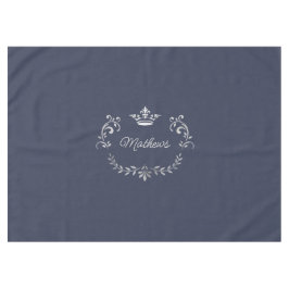 Federal Blue Crown Crest Personalized Tafelkleed