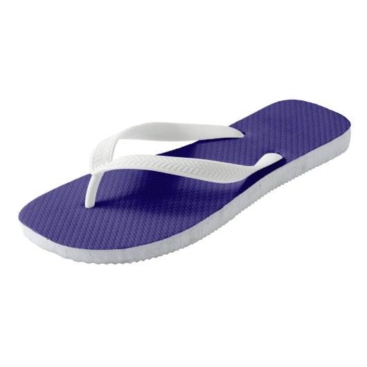 Federal Blue ZSolid effen kleur Teenslippers (Schuin)