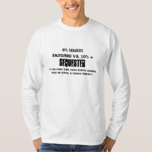 Federal Budget Sequester T-shirt