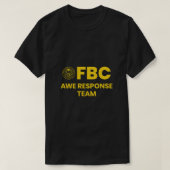 Federal Bureau of Control - AWE Response Team Esse T-shirt (Design voorkant)