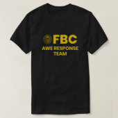 Federal Bureau of Control - AWE Response Team T-shirt (Design voorkant)