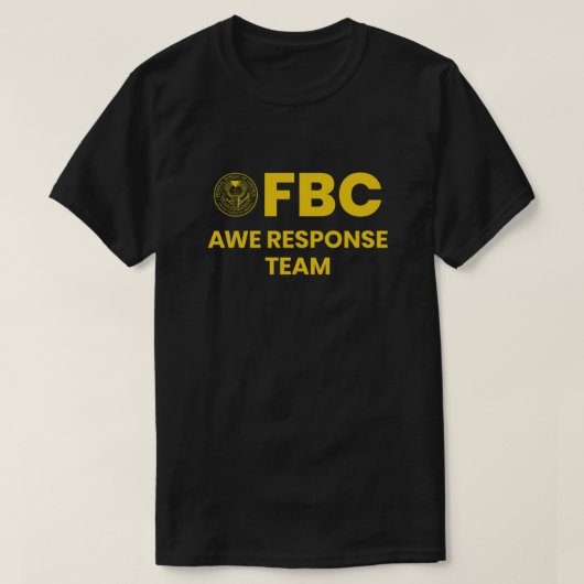 Federal Bureau of Control - AWE Response Team T-shirt (Design voorkant)