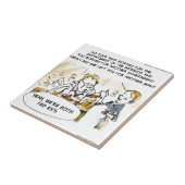 Federal Ex Spouse Funny Tegeltje (Zijkant)