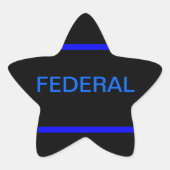 Federal LEO sticker (Voorkant)