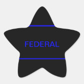 Federal LEO sticker (Voorkant)