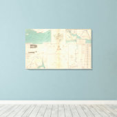 Federal Pt, NC Ft Pemberton Canvas Afdruk (Insitu (Houten vloer))