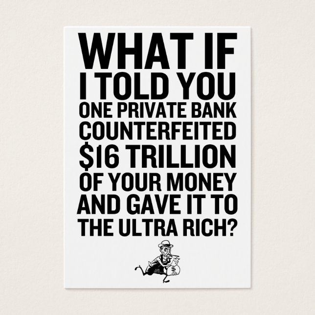 Federal Reserve Audit Education Kaart (Voorkant)