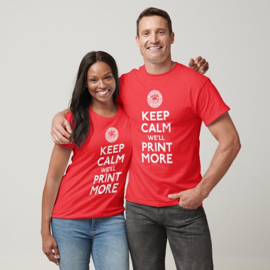 Federal Reserve Keep Calm-Shirten T-shirt (Unisex)