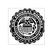 Federal Reserve Parodie Stamps Rubberstempel (Afrduk)