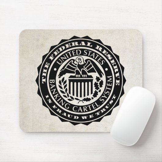 Federal Reserve Seal Mousepad Muismat (Met muis)