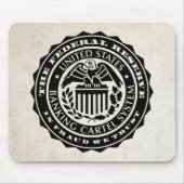 Federal Reserve Seal Mousepad Muismat (Voorkant)