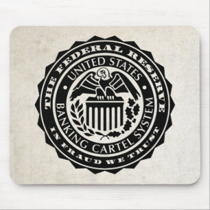 Federal Reserve Seal Mousepad Muismat