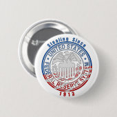 Federal Reserve System Ronde Button 5,7 Cm (Voorkant /achterkant)