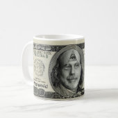 Federal Reset Note-intergalactische Legal Tender Koffiemok (Voorkant links)