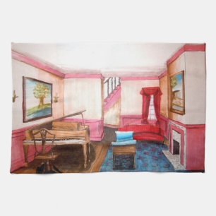 Federal Style Salon Home American MoJo Kitchen Tow Theedoek