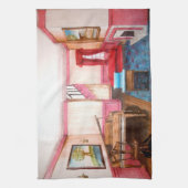 Federal Style Salon Home American MoJo Kitchen Tow Theedoek (Verticaal)