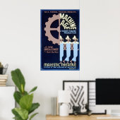 Federal Theater cadeaus een Musical Comedy WPA Poster (Thuiskantoor)