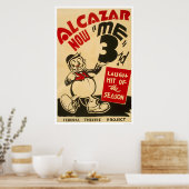 Federal Theater Comedy 1938 WPA Poster (Keuken)