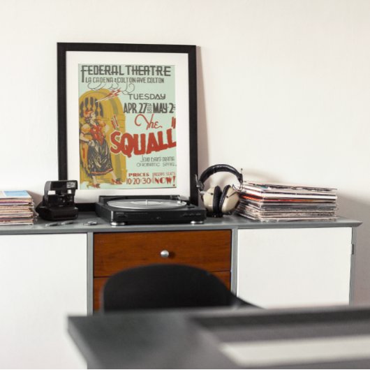  Federal Theatre The Squall Poster Print