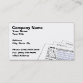 Federale belastingformulieren visitekaartje (Voorkant)