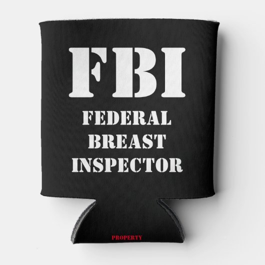 FEDERALE BORSTINSPECTEUR BLIKJESKOELER (Voorkant)