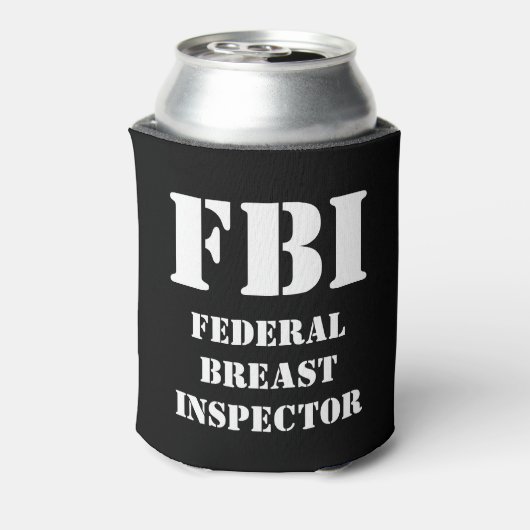 FEDERALE BORSTINSPECTEUR BLIKJESKOELER (Blikje Achterkant)