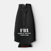 FEDERALE BORSTINSPECTEUR FLESJESKOELER (Achterkant)