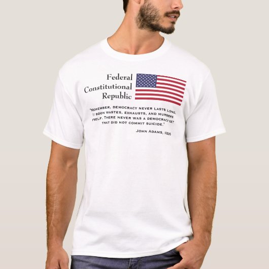 Federale Constitutionele Republiek T-shirt (Voorkant)