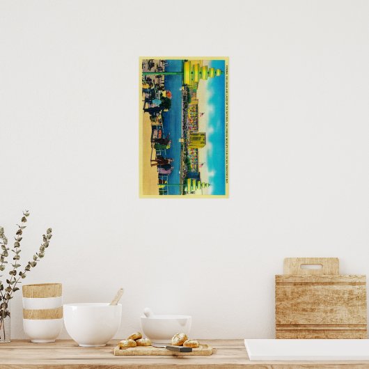 Federale opbouw en meren van de naties poster (Keuken)