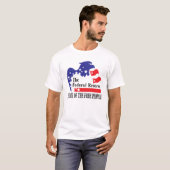 FEDERALE RESERVE - ENEMIE VAN DE VRIJE MENSEN T-SHIRT (Voorkant volledig)