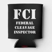 FEDERALE SPLITSINGSINSPECTEUR BLIKJESKOELER (Voorkant)