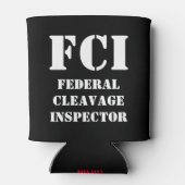 FEDERALE SPLITSINGSINSPECTEUR BLIKJESKOELER (Achterkant)