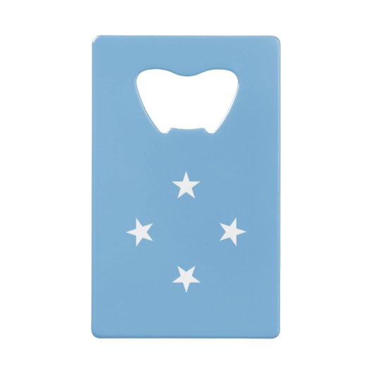 Federale Staten van Micronesia Creditkaart Flessenopener (Voorkant)