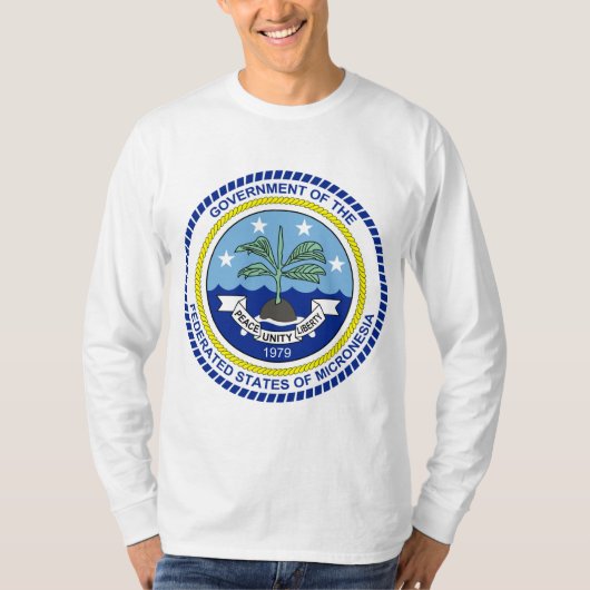 Federale Staten van Micronesia FM T-shirt (Voorkant)