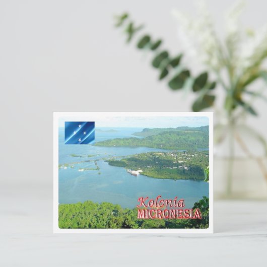 Federale Staten van Micronesia - Kolonië - Briefkaart (Staand voorkant)