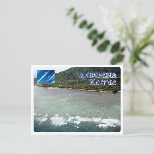 Federale Staten van Micronesia - Kosrae - Briefkaart (Staand voorkant)