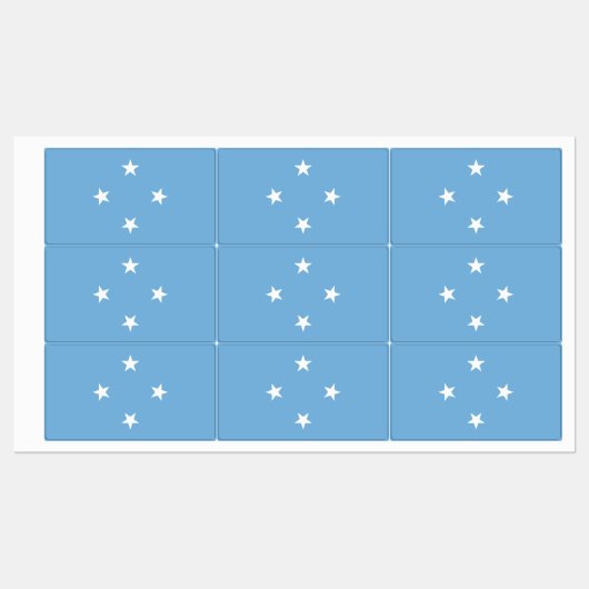 Federale Staten van Micronesia Labels (Vel)
