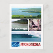 Federale Staten van Micronesia - Mosaic - Briefkaart (Voorkant)