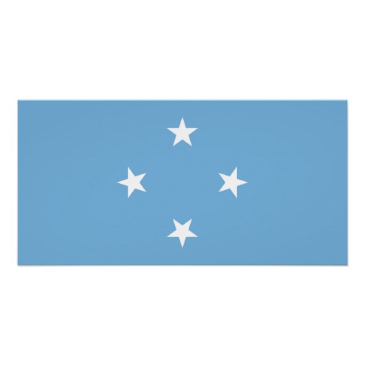 Federale Staten van Micronesia Perfect Poster (Voorkant)