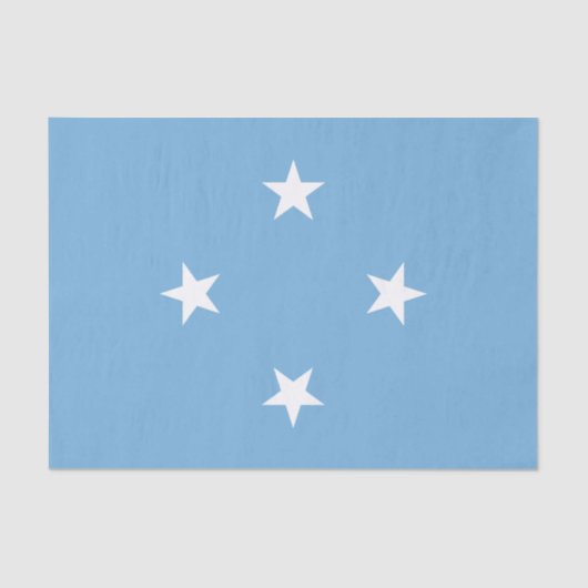 Federale Staten van Micronesia Tissuepapier (Voorkant)