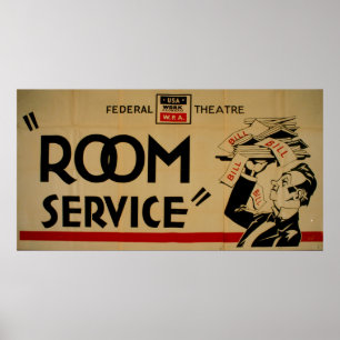 Federale Theater Project San Diego WPA van de Dien Poster