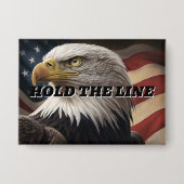 Federale werknemers, houd de lijn vast button (Voorkant)