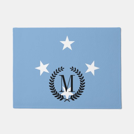 Federated StATES of Micronesia Flag Deurmat (Voorkant)